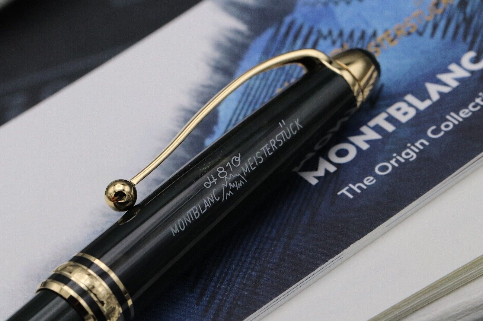 Montblanc Meisterstuck Classique Origin Collection Green Ballpoint Pen - UNUSED image 3