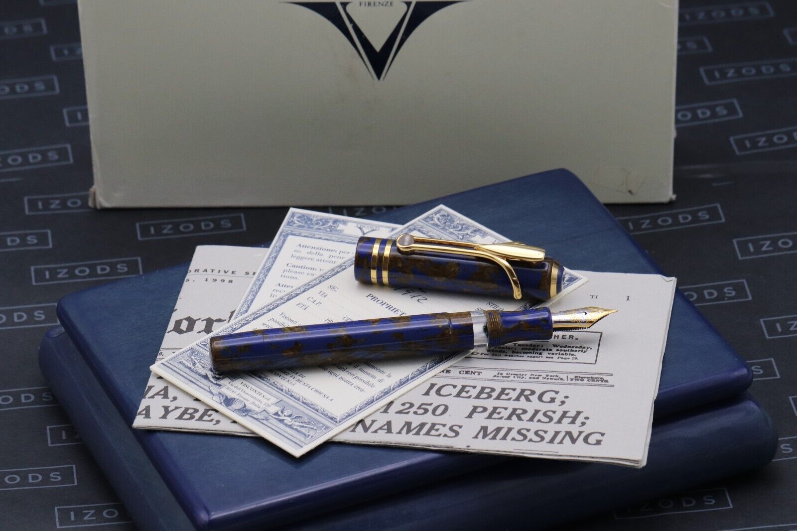 Visconti RMS Titanic LE1912 Fountain Pen - DIPPED image 0