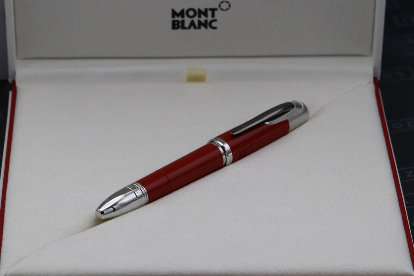 Montblanc Great Characters Enzo Ferrari Special Edition Rollerball Pen - UNUSED image 7