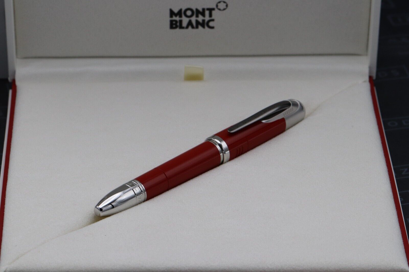 Montblanc Great Characters Enzo Ferrari Special Edition Rollerball Pen - UNUSED image 7