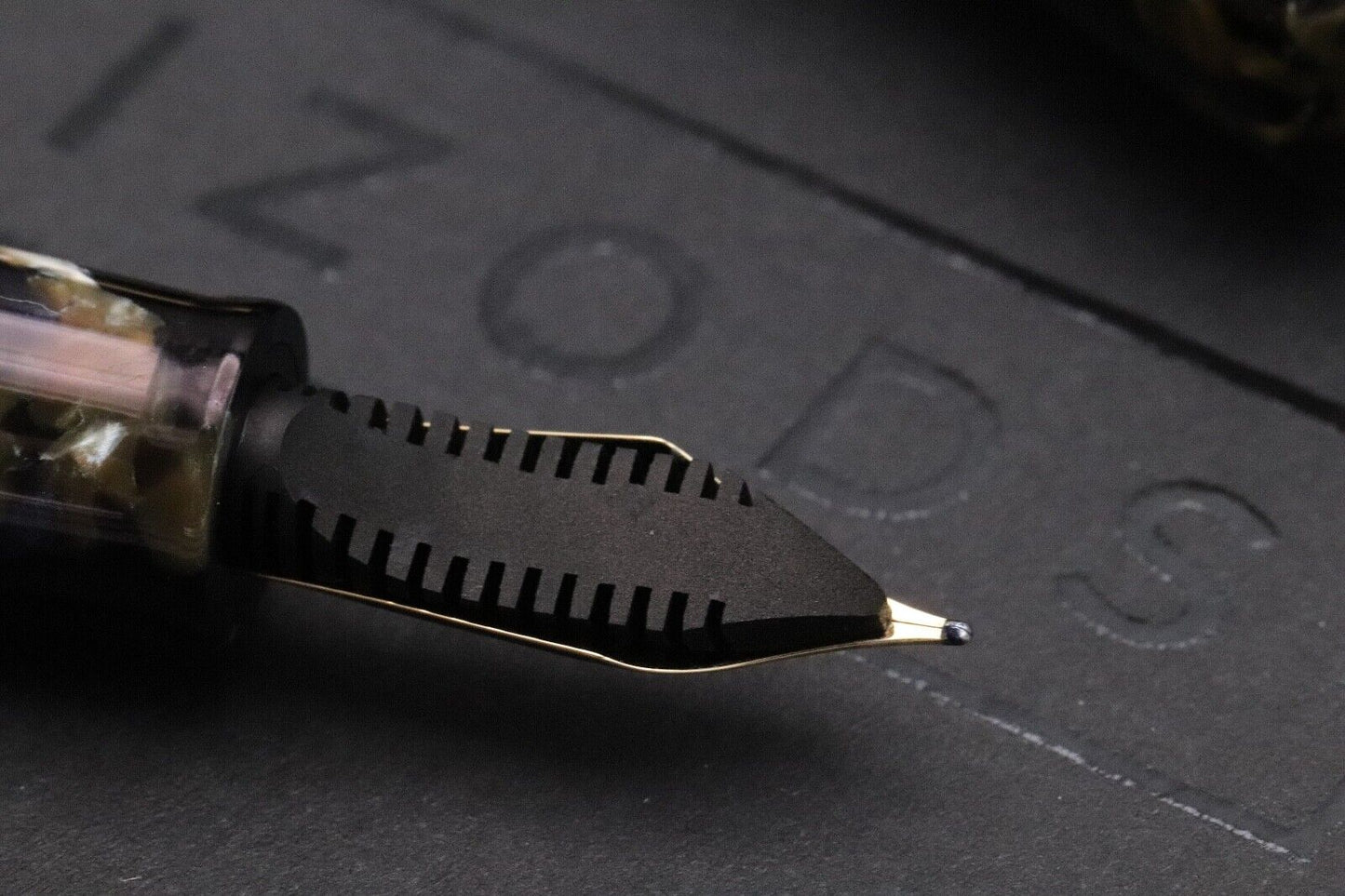 Leonardo Gioiellino Lever Filler Fellini Celluloid Fountain Pen image 4
