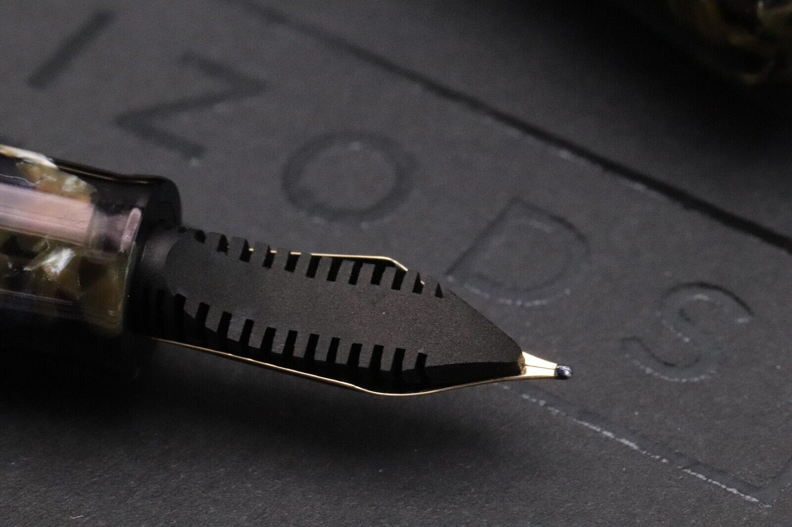 Leonardo Gioiellino Lever Filler Fellini Celluloid Fountain Pen image 4