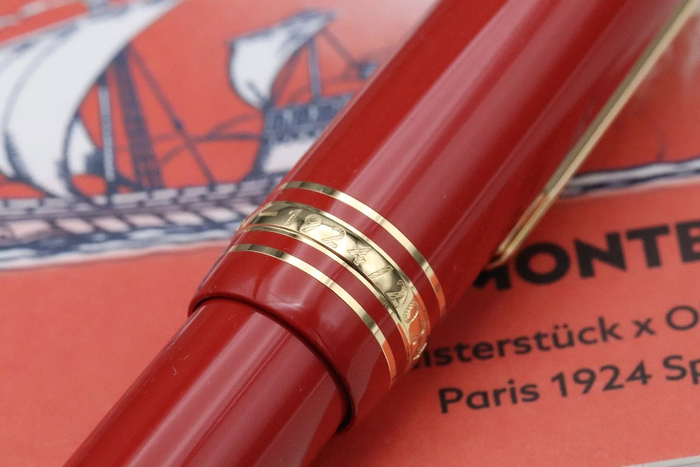 Montblanc Meisterstück x Paris Olympics 1924 LeGrand Fountain Pen - UNUSED image 5