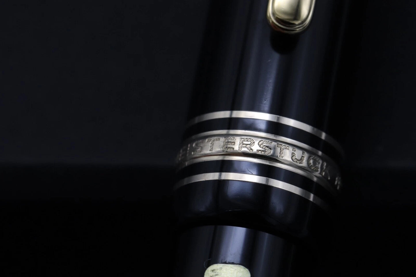 Montblanc Meisterstuck 146 LeGrand Gold Coated Fountain Pen - OB Monotone Nib image 4