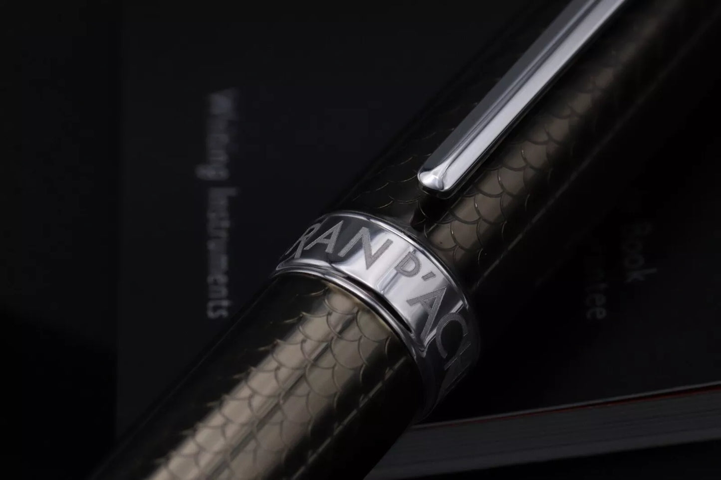 Caran d'Ache Leman Caviar Fountain Pen - INKED ONCE image 5