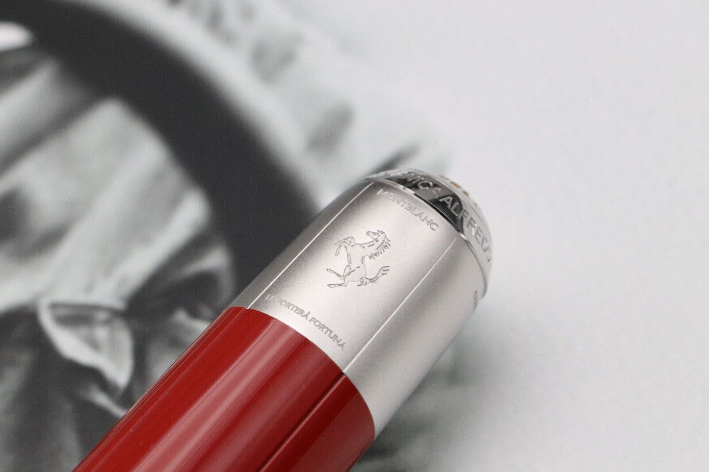 Montblanc Great Characters Enzo Ferrari Special Edition Fountain Pen - Fine Nib image 6
