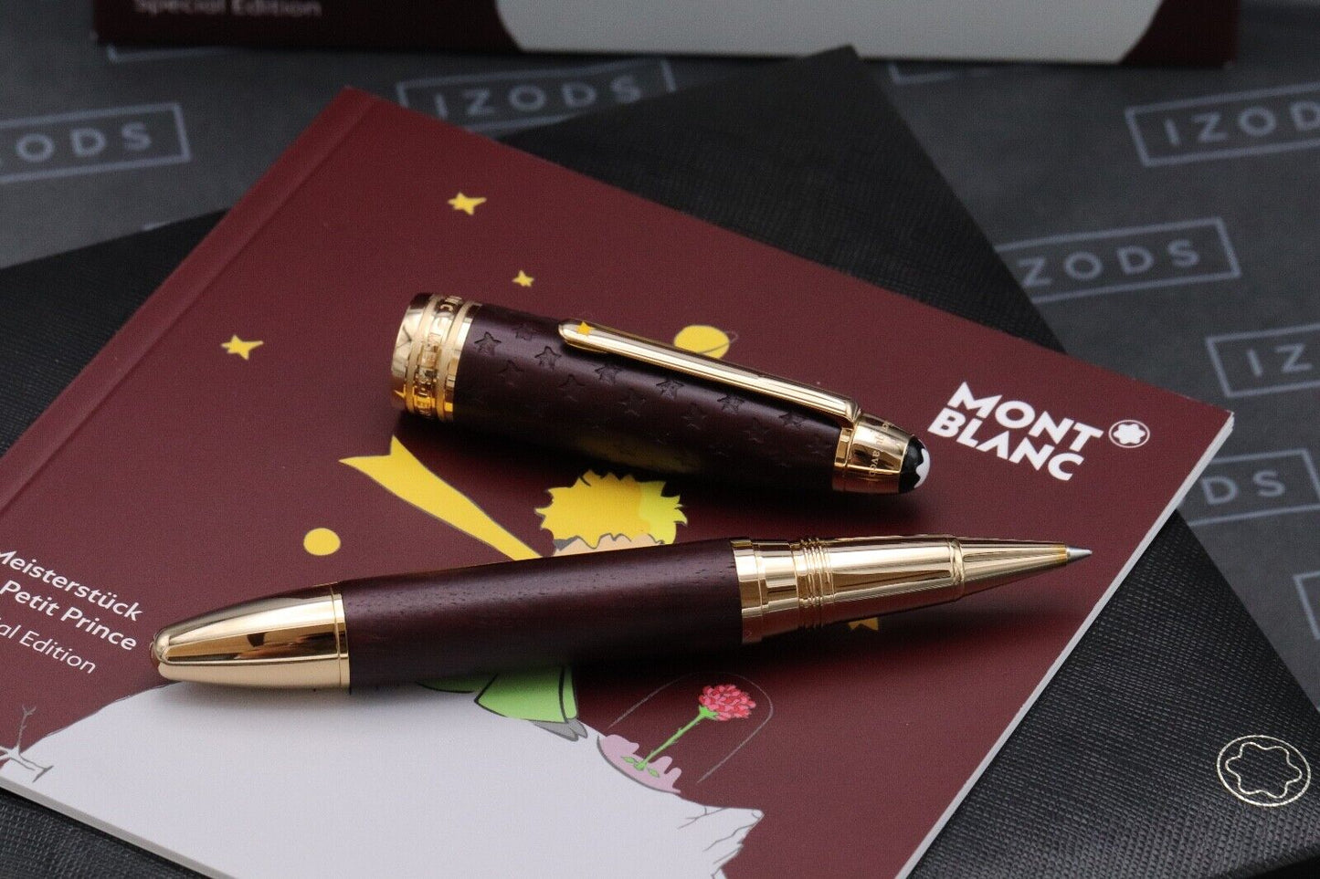 Montblanc Meisterstuck LeGrand Petit Prince Planet Solitaire Rollerball Pen image 1