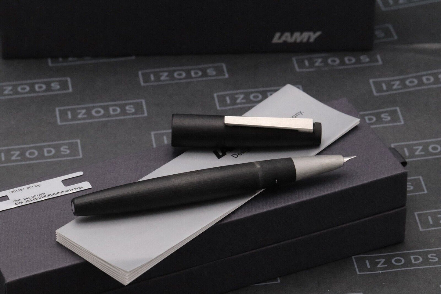 Lamy 2000 Black Fountain Pen image 1