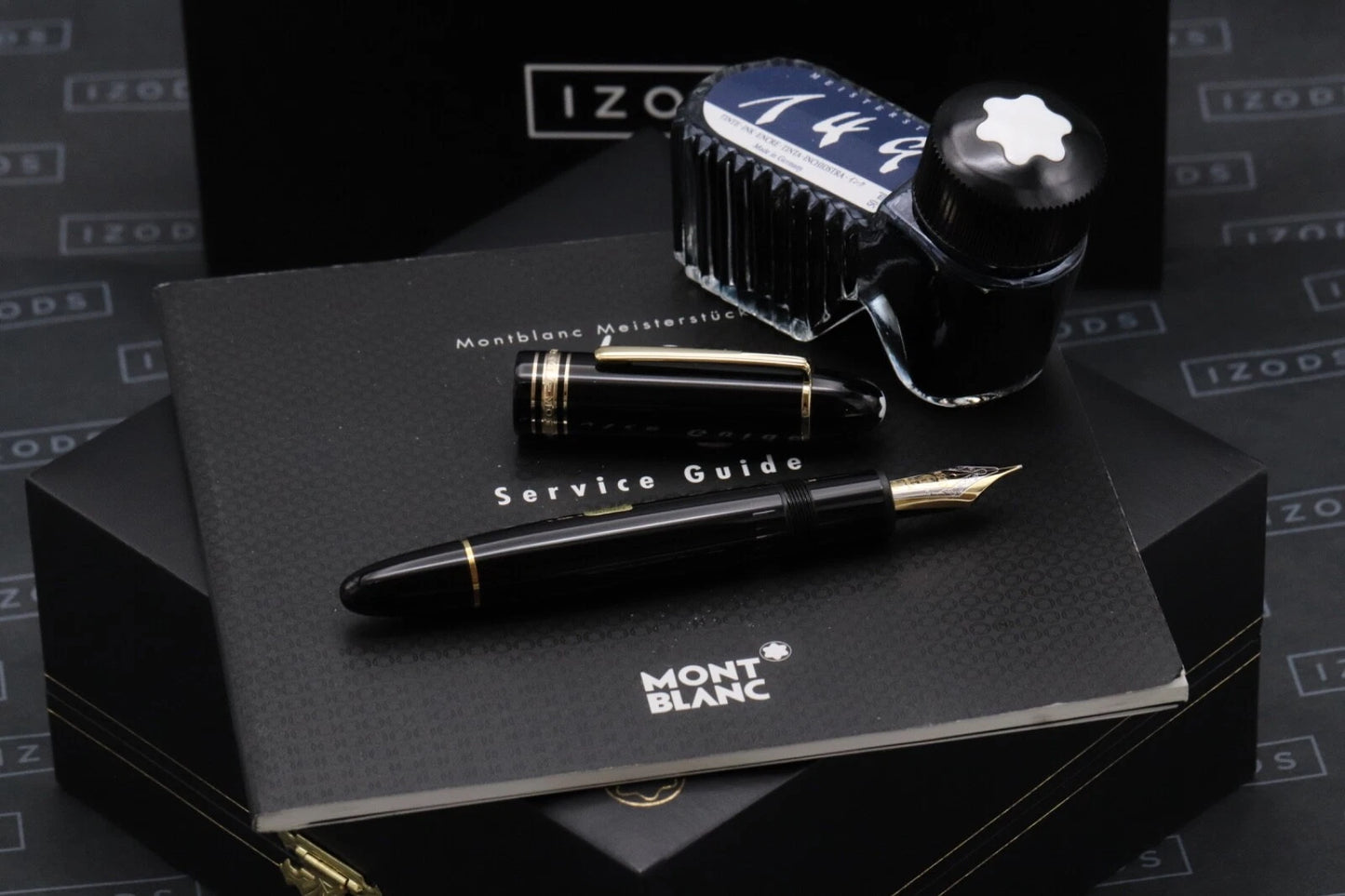 Montblanc Meisterstuck 149 Gold-Coated Fountain Pen - DIPPED image 0