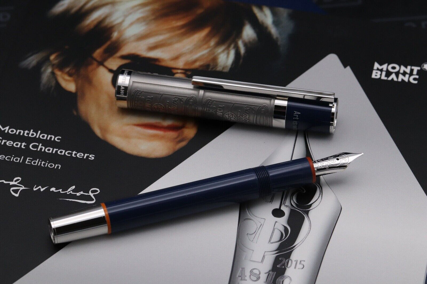 Montblanc Great Characters Andy Warhol Special Edition Fountain Pen image 1