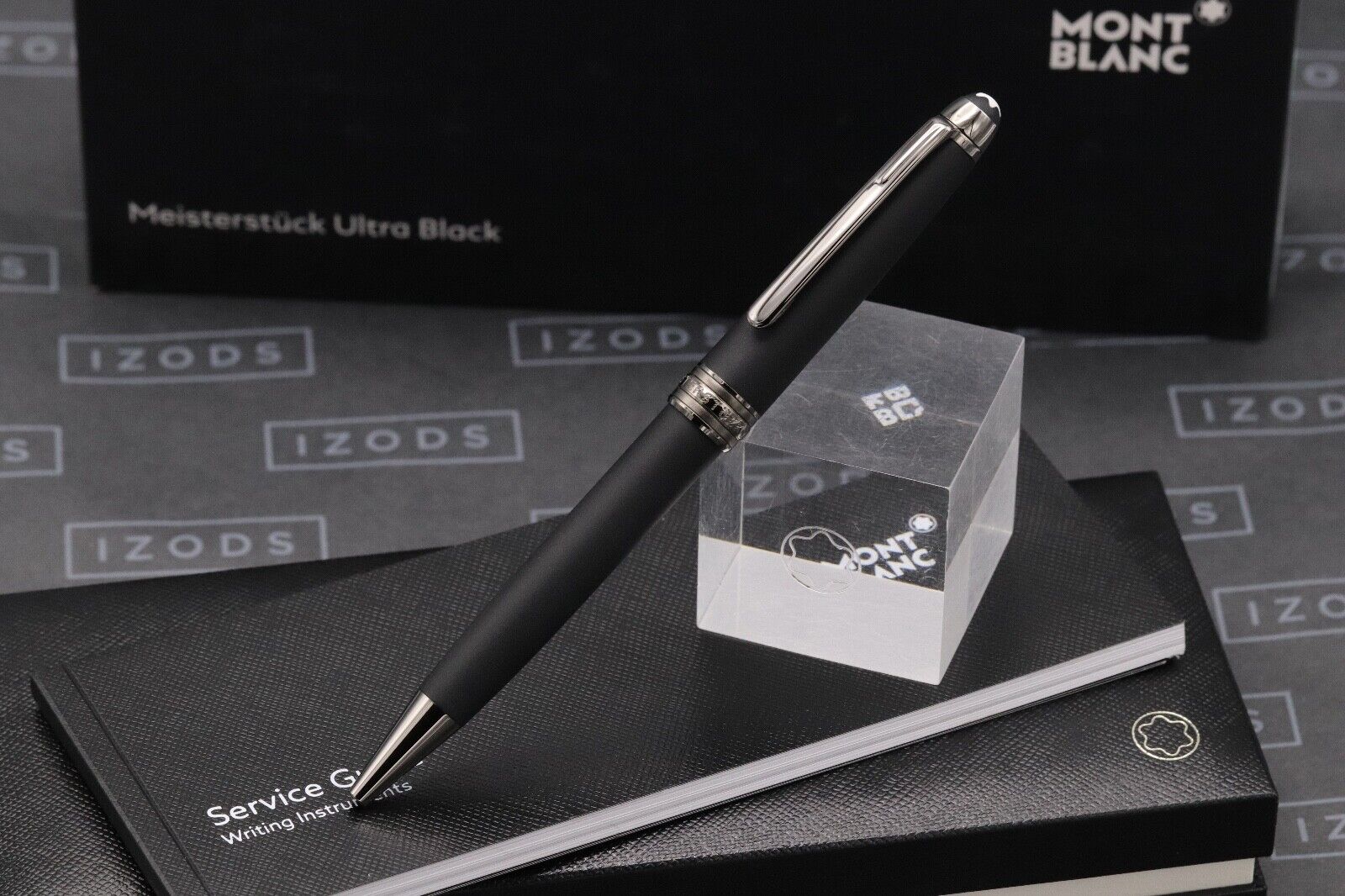Montblanc Meisterstuck 164 Classique Ultra Black Ballpoint Pen - UNUSED image 1