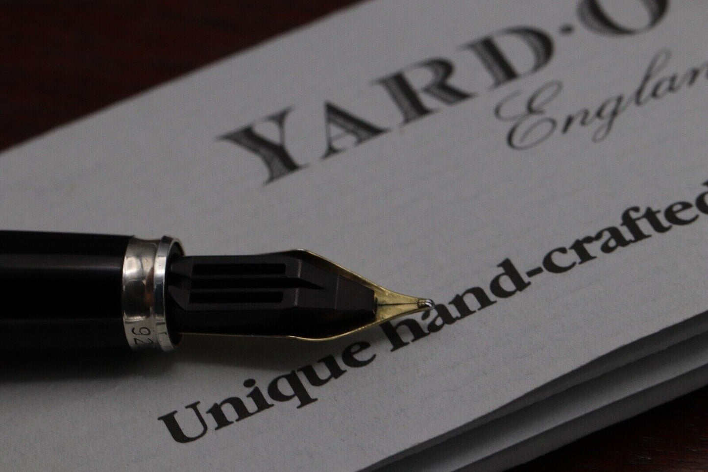 Yard-O-Led Viceroy Standard Victorian Sterling Silver Fountain Pen image 4