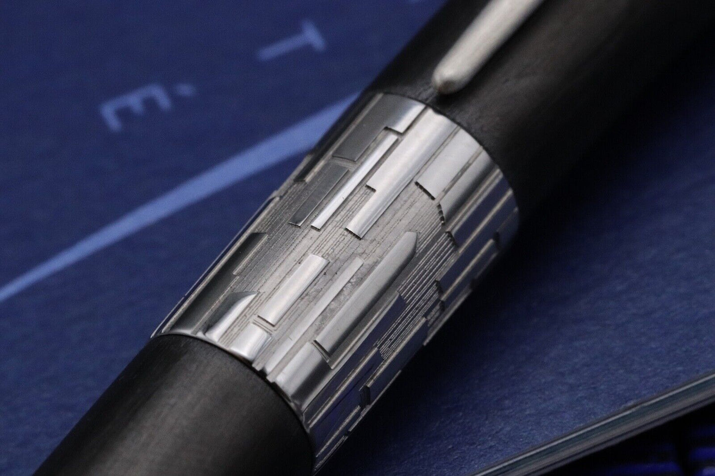 Waterman Serenite Grey Titanium Fountain Pen - Rare Sample Marked Pen image 4