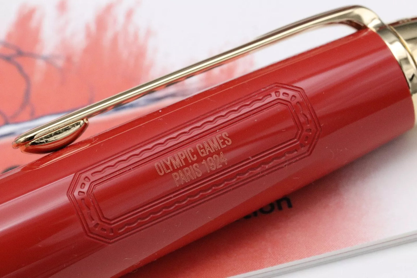 Montblanc Meisterstück x Paris Olympics 1924 LeGrand Fountain Pen - UNUSED image 8