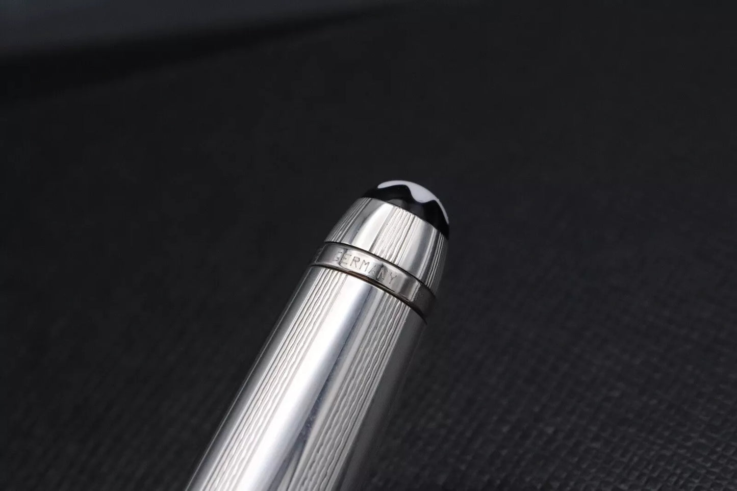 Montblanc Meisterstuck 144 Classique Pure Silver Solitaire Fountain Pen image 7