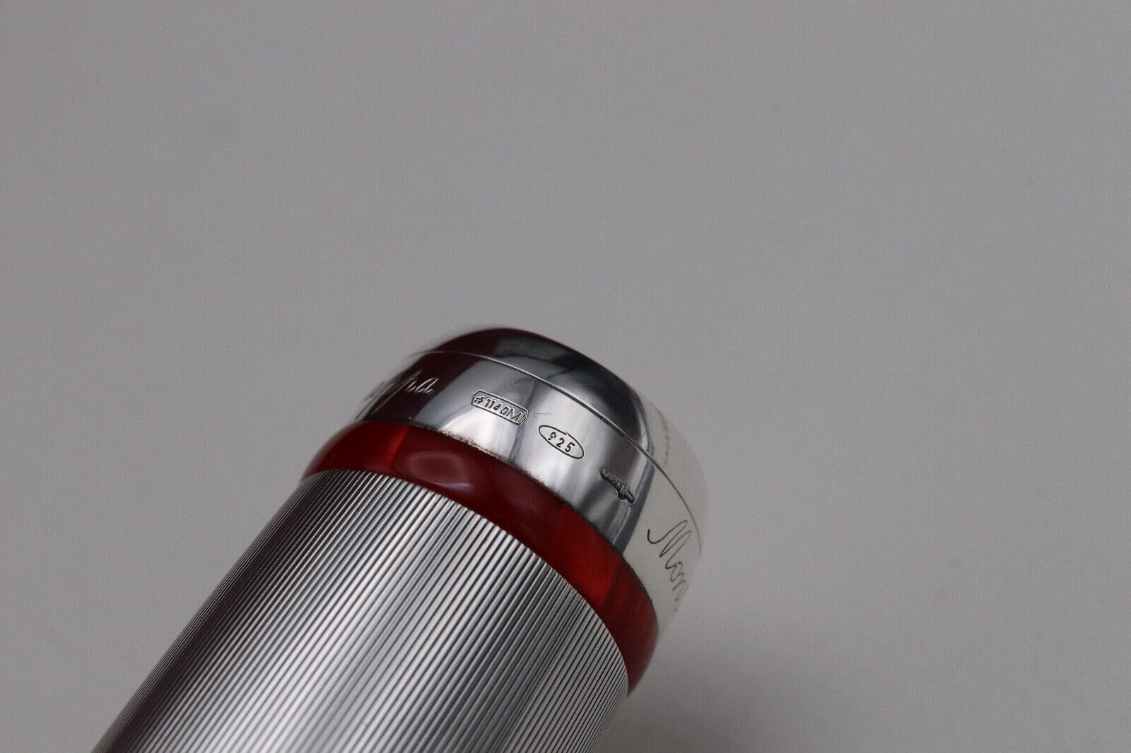 Montegrappa Invito A La Traviata Celluloid Silver Limited Edition Fountain Pen image 6
