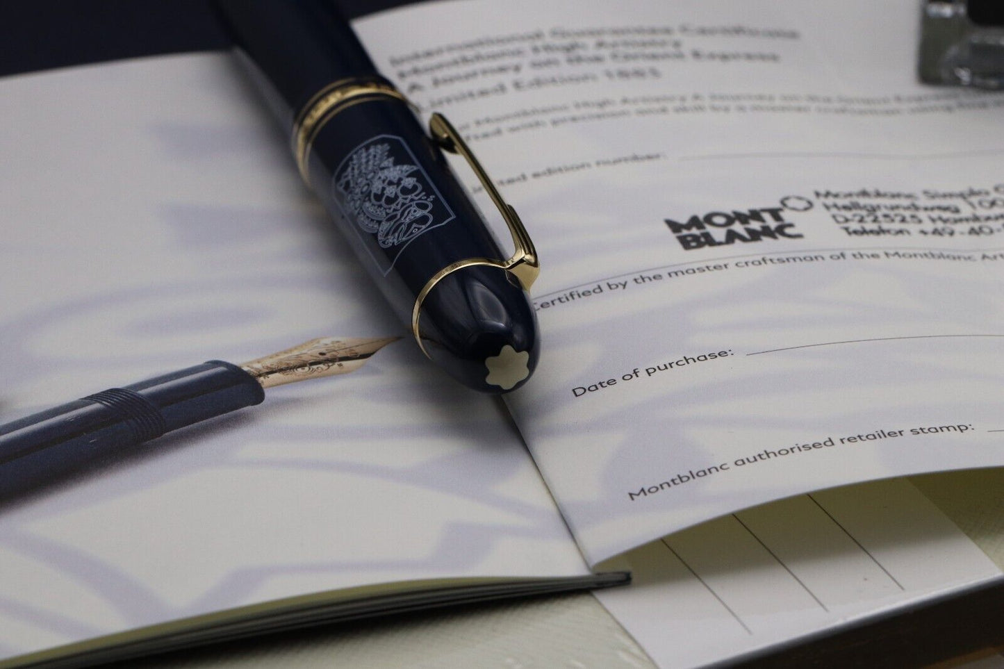 Montblanc Meisterstuck 149 Orient Express LE1883 Fountain Pen - UNUSED image 7