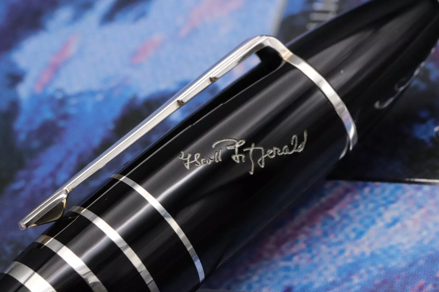 Montblanc Writers Edition F. Scott Fitzgerald Fountain Pen - NEVER INKED image 5