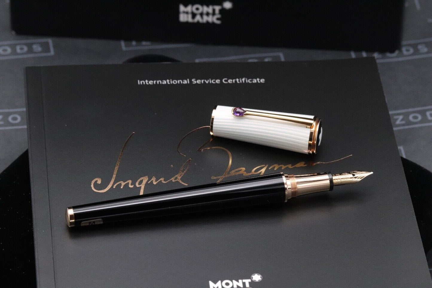 Montblanc La Donna Ingrid Bergman Fountain Pen - UNUSED image 1