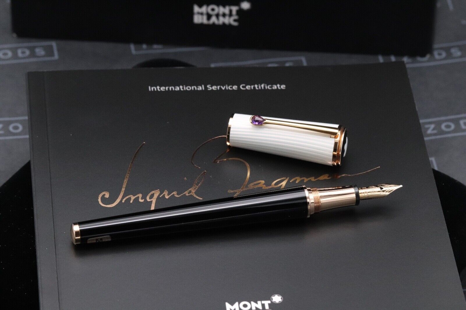 Montblanc La Donna Ingrid Bergman Fountain Pen - UNUSED image 1
