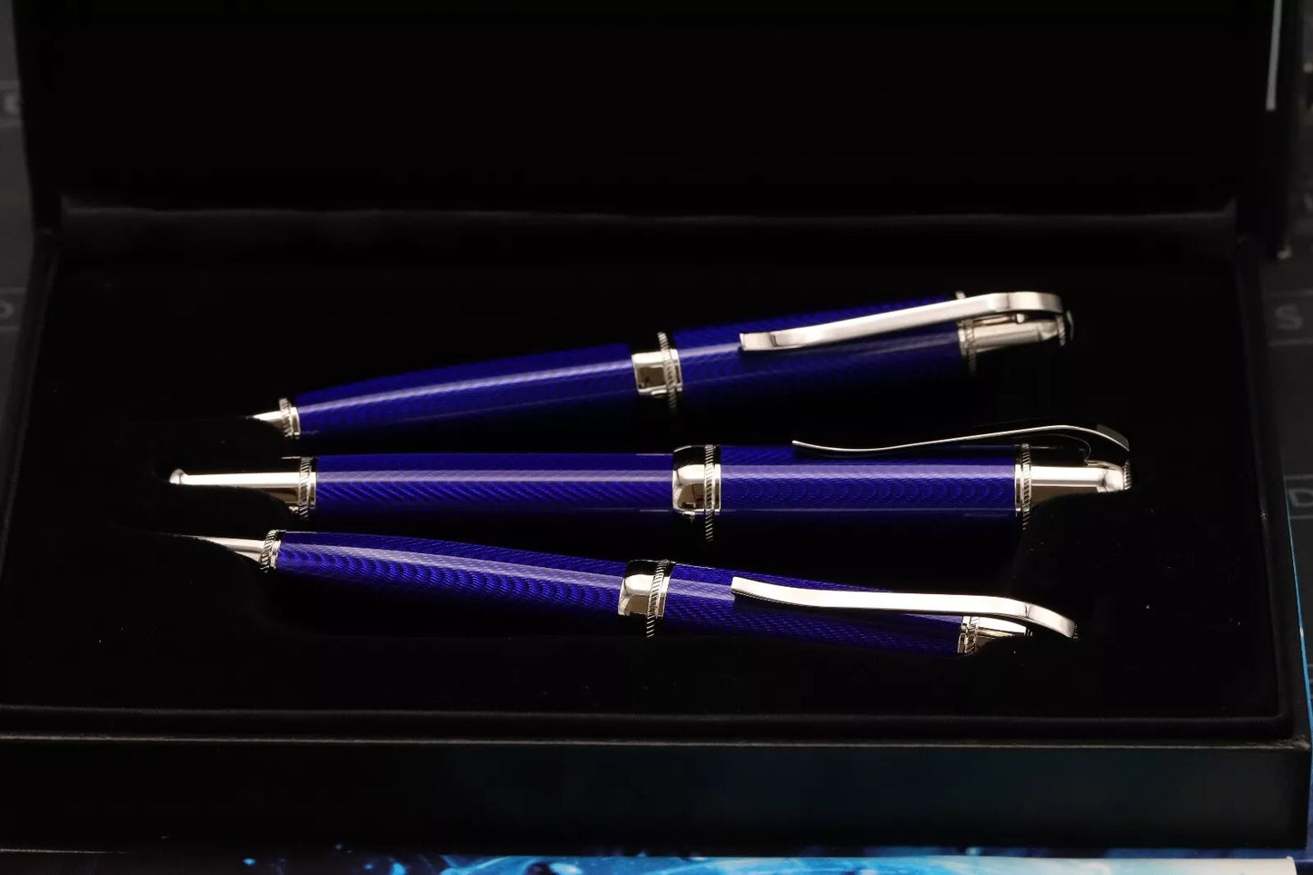 Montblanc Writers Edition Jules Verne Set - FP, MP, BP - UNUSED image 7