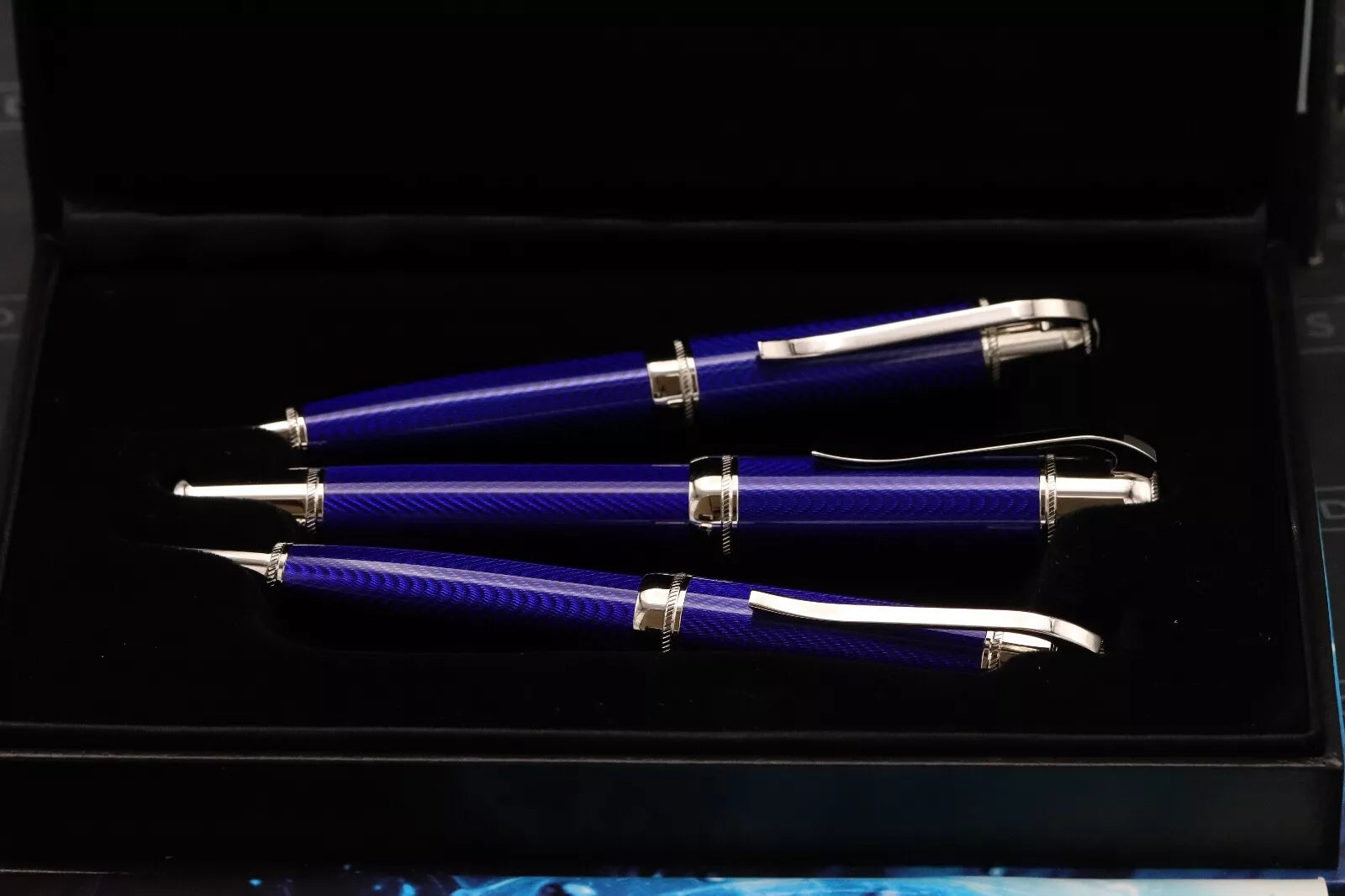 Montblanc Writers Edition Jules Verne Set - FP, MP, BP - UNUSED image 7