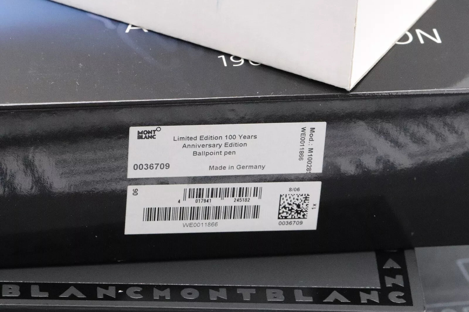 Montblanc 100 Year Anniversary Ballpoint Pen - UNUSED image 7