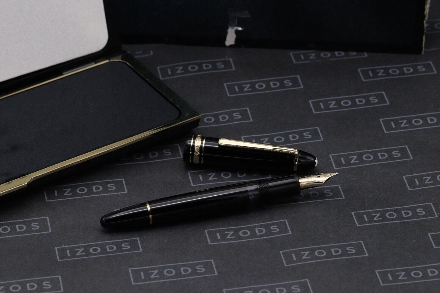 Montblanc Meisterstuck 146 LeGrand Gold Coated Fountain Pen - OB Monotone - UNUSED image 0