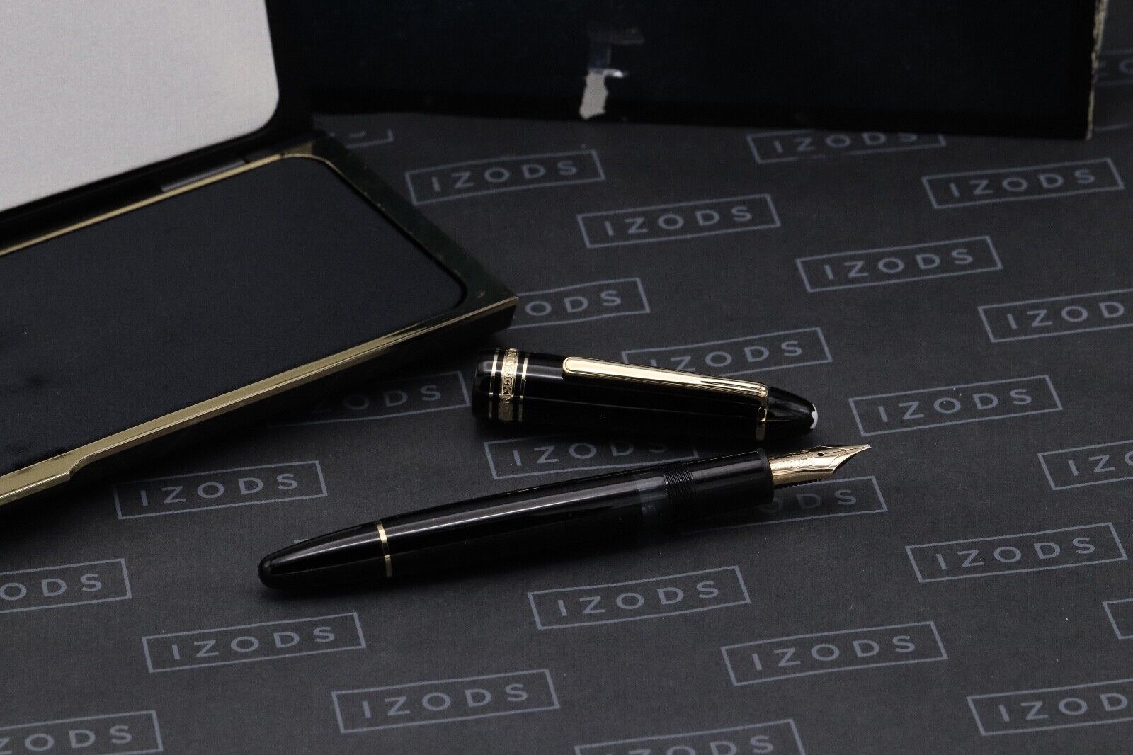 Montblanc Meisterstuck 146 LeGrand Gold Coated Fountain Pen - OB Monotone - UNUSED image 0