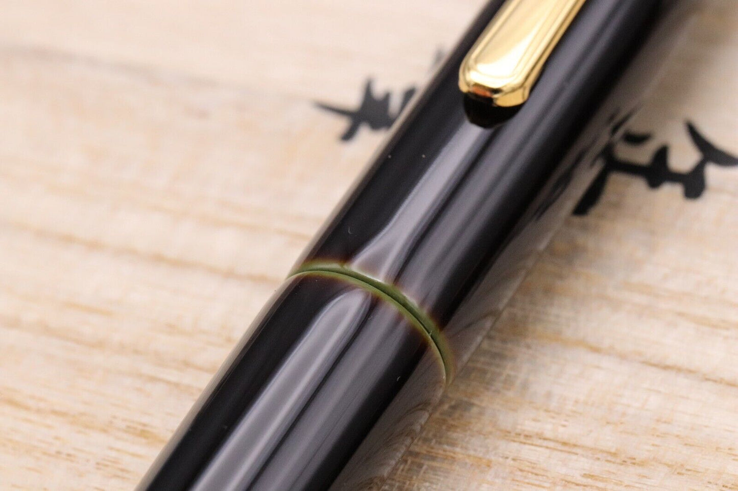 Nakaya Portable Writer Heki-tamenuri Fountain Pen - UNUSED - Medium Nib image 4
