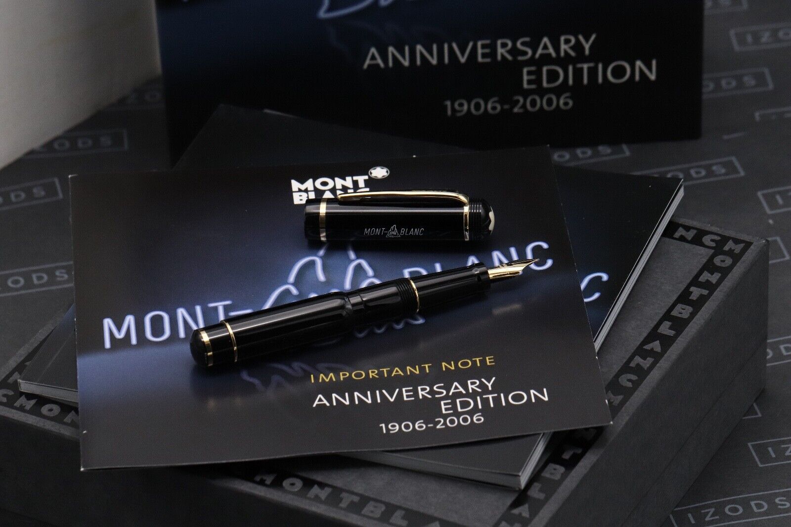 Montblanc 100 Year Anniversary 1906-2006 Fountain Pen - NEVER INKED image 0