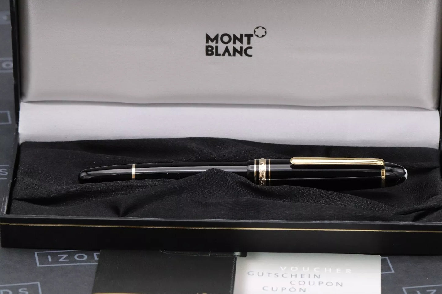 Montblanc Meisterstück 162 LeGrand Gold-Coated Rollerball Pen - UNUSED image 1