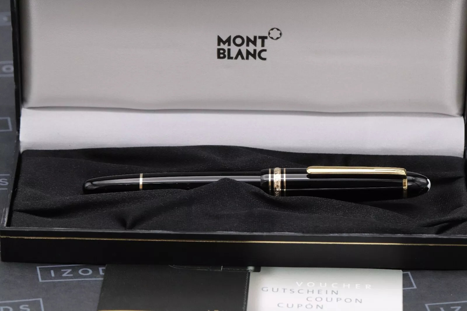 Montblanc Meisterstück 162 LeGrand Gold-Coated Rollerball Pen - UNUSED image 1
