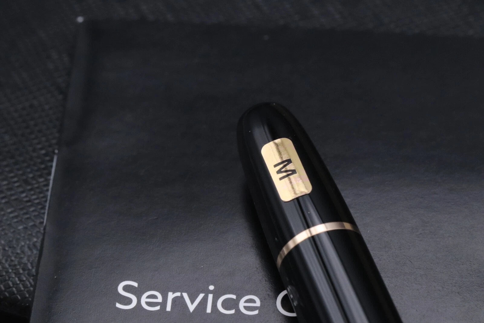 Montblanc Meisterstuck 145 Classique Red Gold Coated Fountain Pen - UNUSED image 4