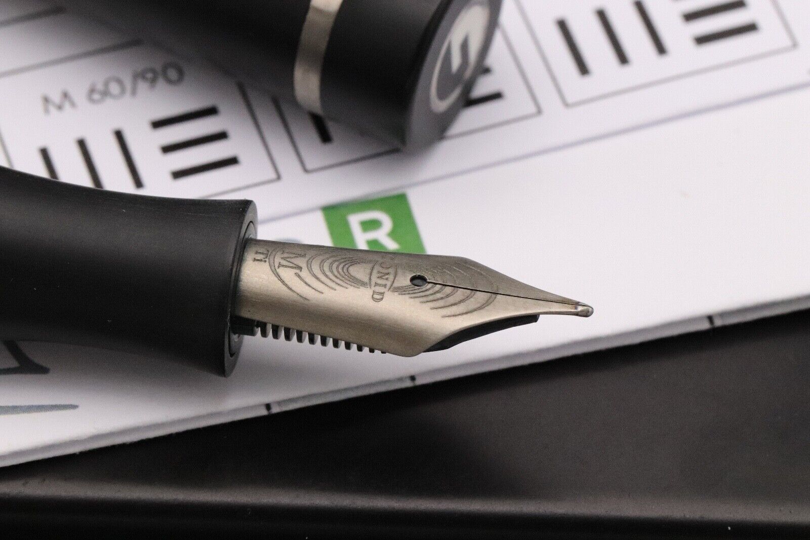 Conid Bulkfiller Regular Demonstrator Fountain Pen - #6 Ti Medium Nib image 2