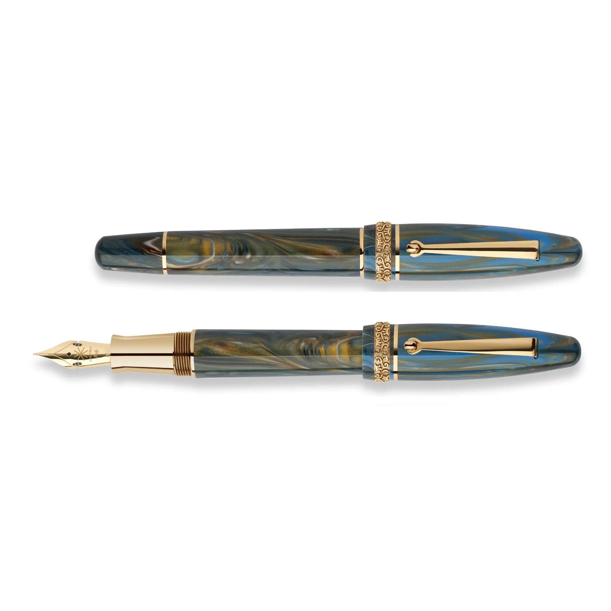Maiora Ultra Ogiva Golden Age Wind Fountain Pen image 0