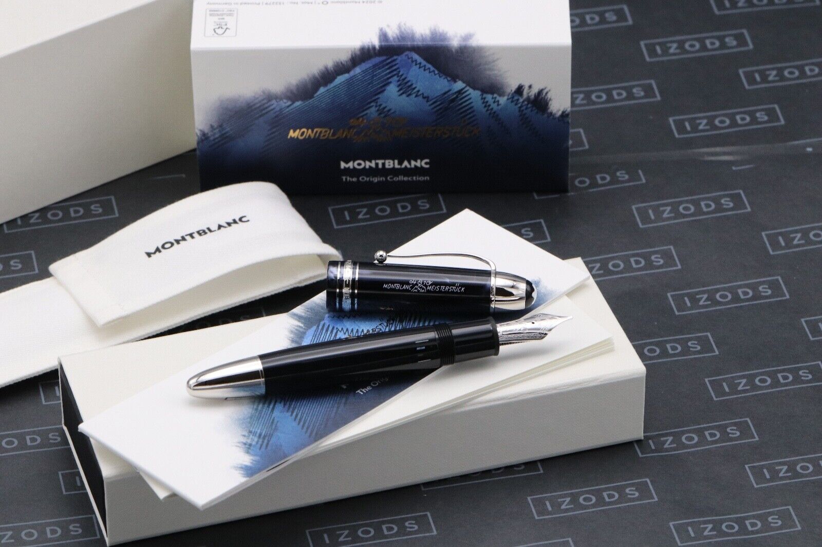 Montblanc Meisterstuck 149 'The Origin Collection' Black Fountain Pen - UNUSED image 0