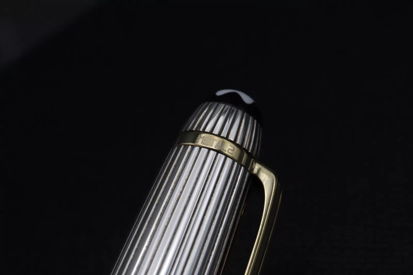 Montblanc Meisterstuck Classique AG925 Pinstripe Ballpoint Pen - Serviced by MB image 6