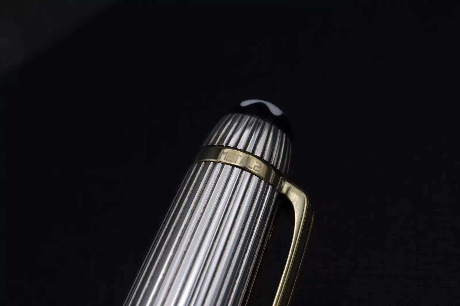 Montblanc Meisterstuck Classique AG925 Pinstripe Ballpoint Pen - Serviced by MB image 6