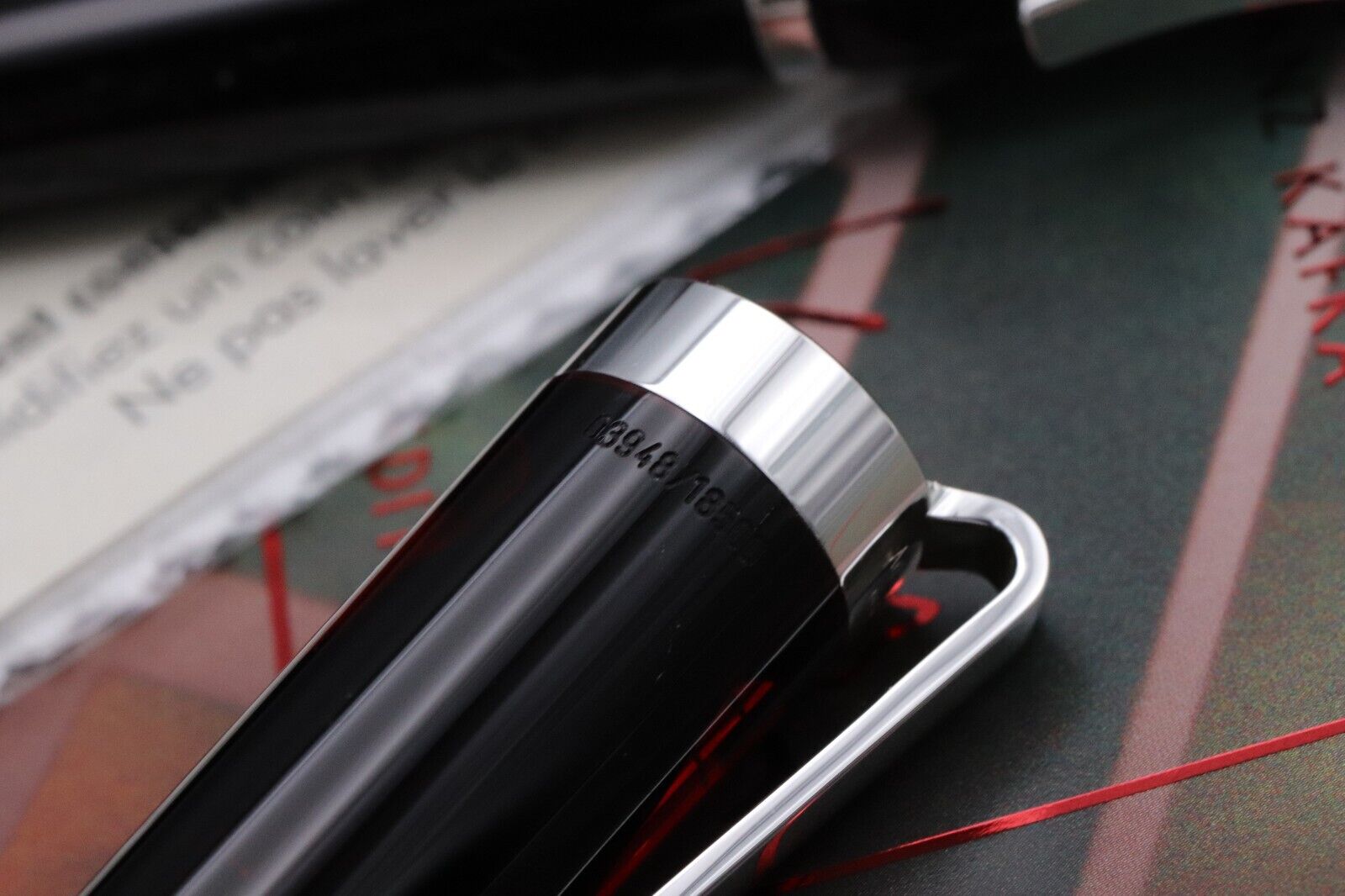 Montblanc Writers Edition Franz Kafka FP, MP, BP Set - NEVER INKED image 5