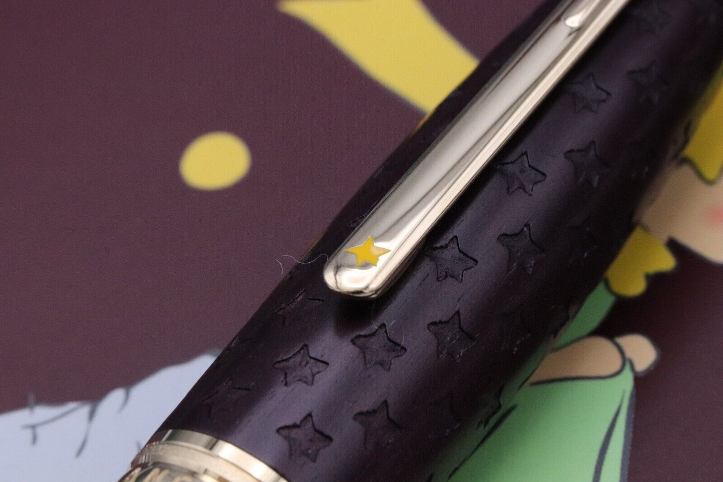 Montblanc Meisterstuck LeGrand Petit Prince Planet Solitaire Rollerball Pen image 4