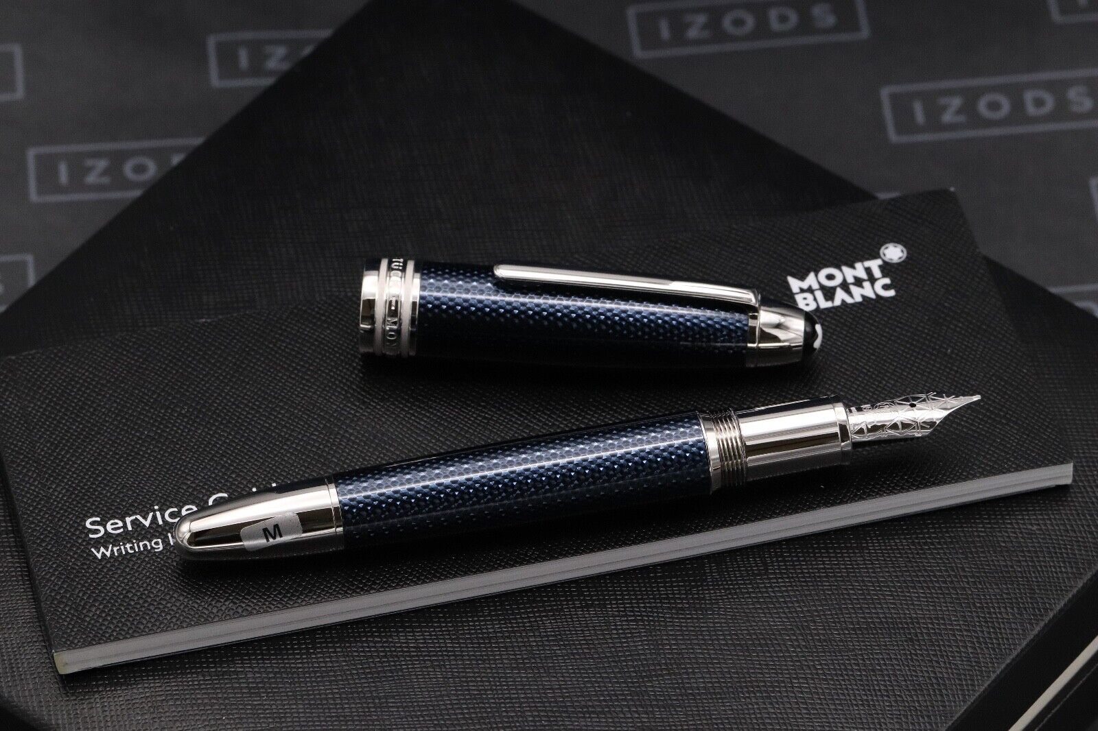 Montblanc Meisterstück LeGrand Blue Hour Fountain Pen - UNUSED image 1