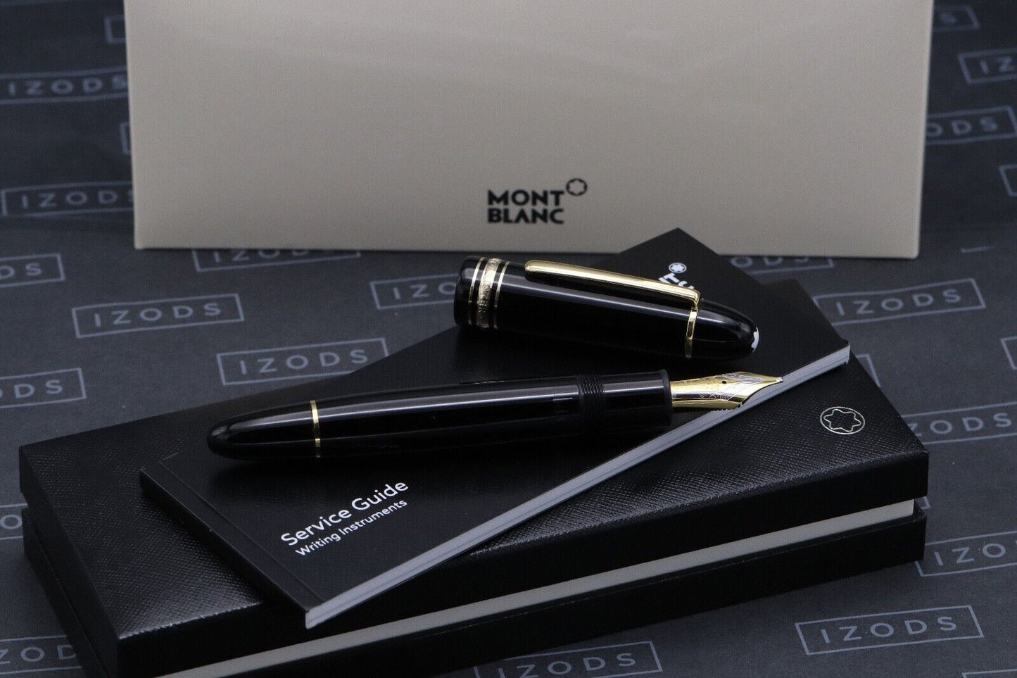 Montblanc Meisterstuck 149 Gold-Coated Fountain Pen - BB Nib image 0