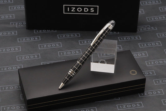 Montblanc Starwalker Rubber Platinum Ballpoint Pen - UNUSED image 0