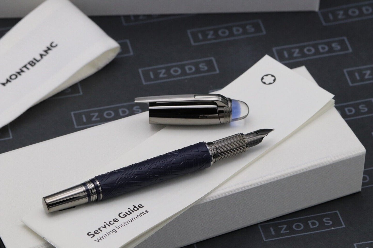 Montblanc Starwalker SpaceBlue Doue Fountain Pen - UNUSED image 1