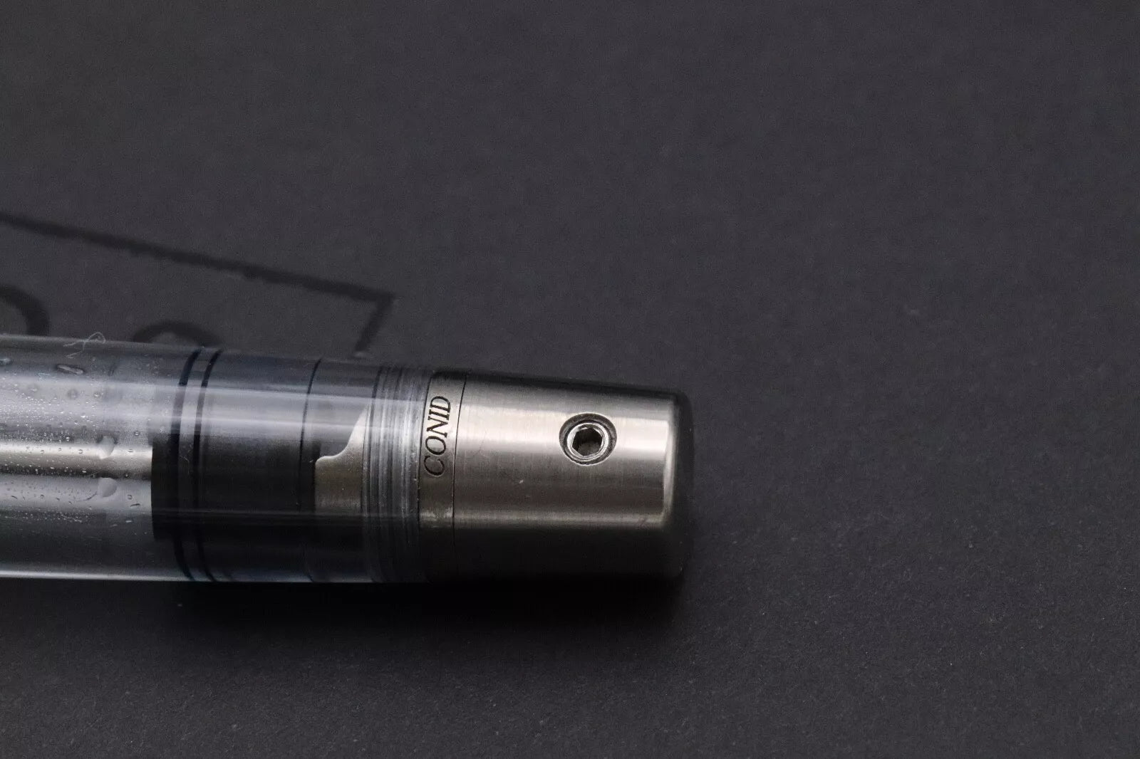 Conid Bulkfiller Minimalistica Demonstrator Fountain Pen - #6 Ti Fine Nib image 8