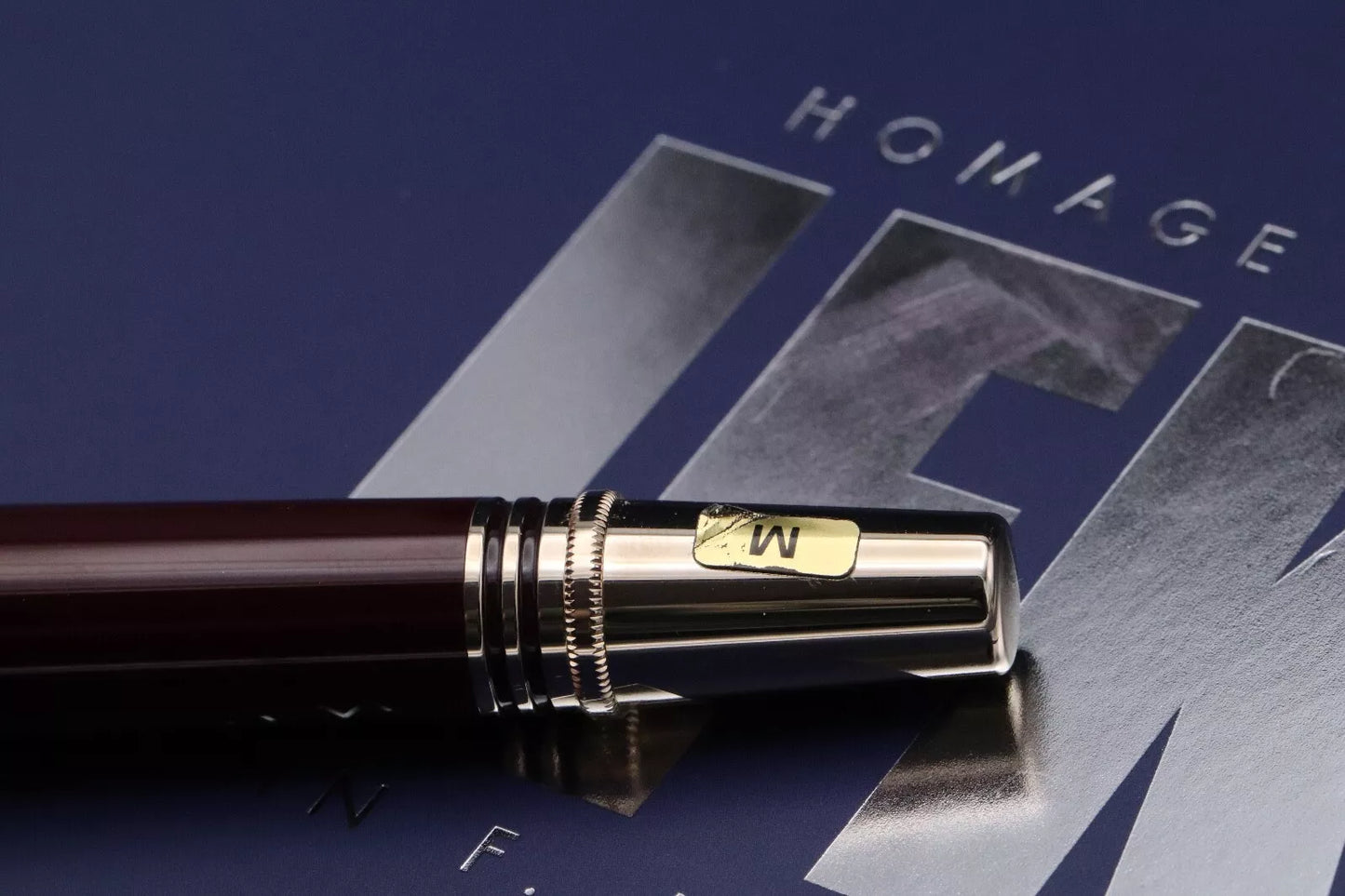 Montblanc Great Characters John F. Kennedy JFK Burgundy SE Fountain Pen image 6