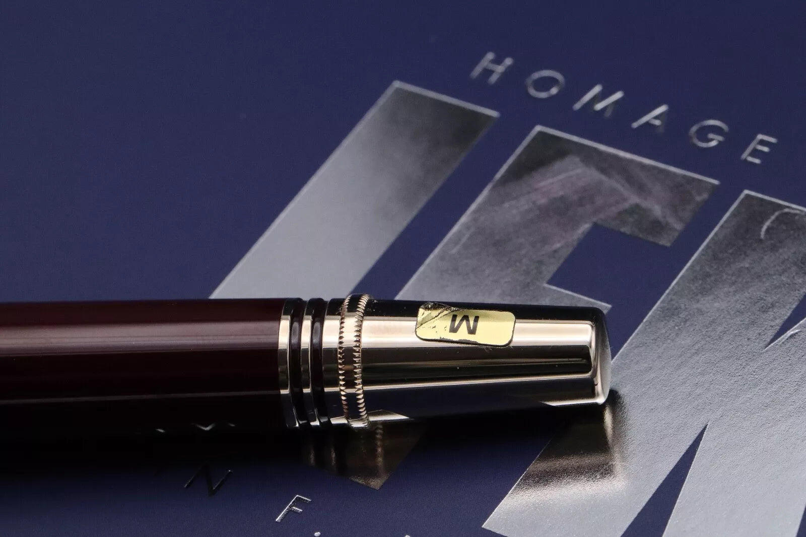Montblanc Great Characters John F. Kennedy JFK Burgundy SE Fountain Pen image 6