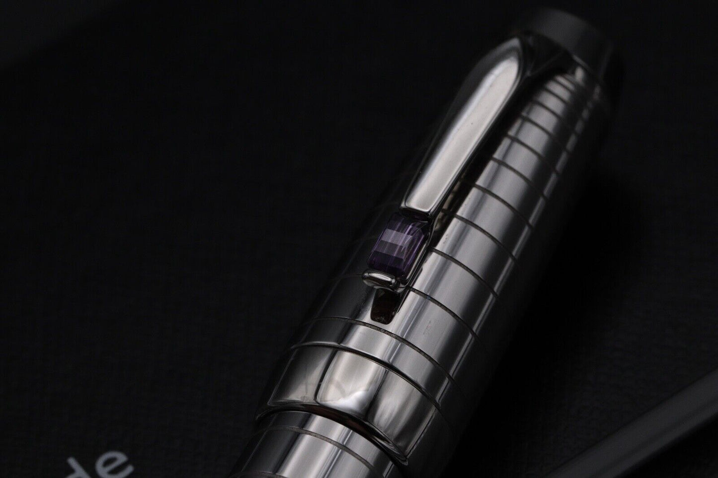 Montblanc Boheme Steel Radial Amethyst Fountain Pen image 4