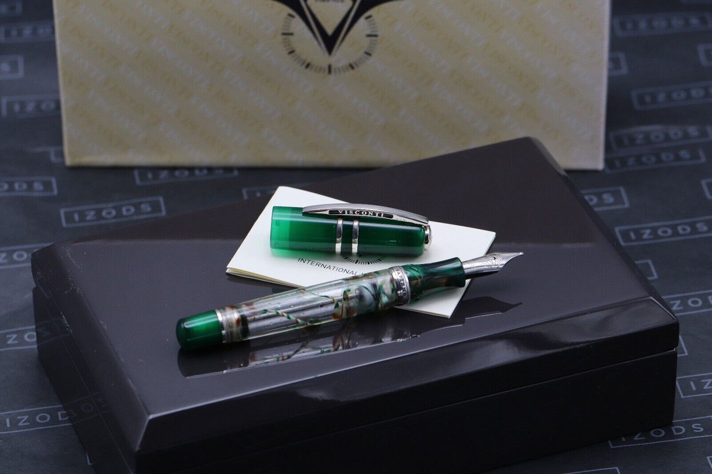 Visconti Homo Sapiens Florentine Hills LE Fountain Pen - 23k 1.3 Stub image 0